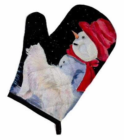 Samoyed Oven Mitt