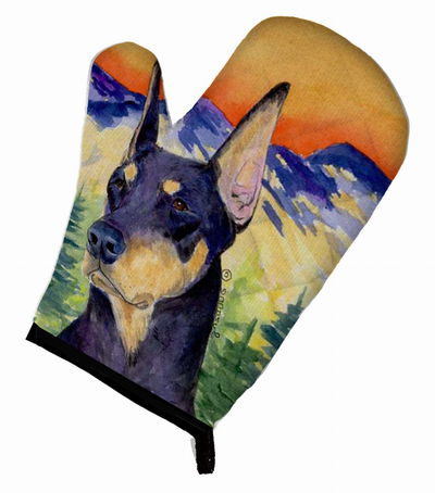 Doberman Oven Mitt
