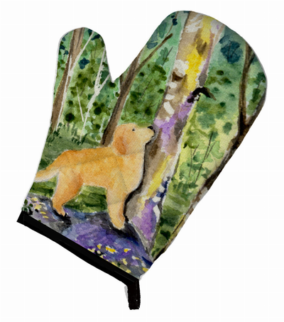 Golden Retriever Oven Mitt