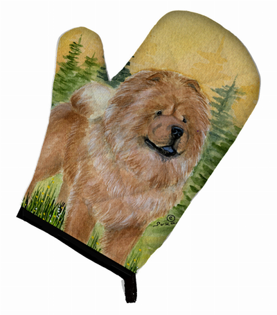 Chow Chow Oven Mitt