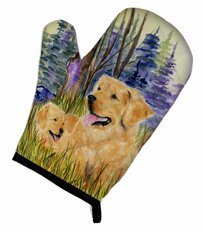 Golden Retriever Oven Mitt
