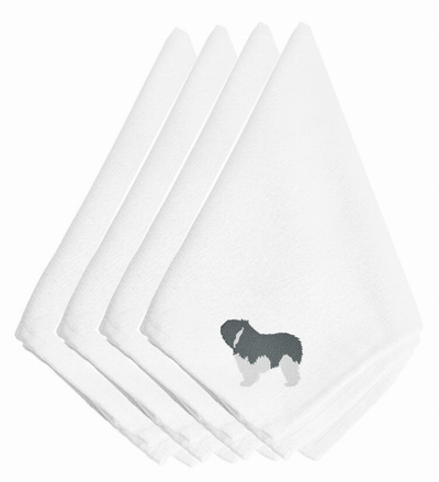 Embroidered Napkins Set of 4