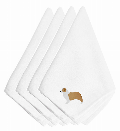 Embroidered Napkins Set of 4