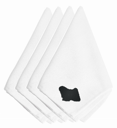 Embroidered Napkins Set of 4