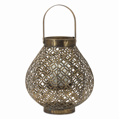 Lantern 10.25"D x 12"H Iron