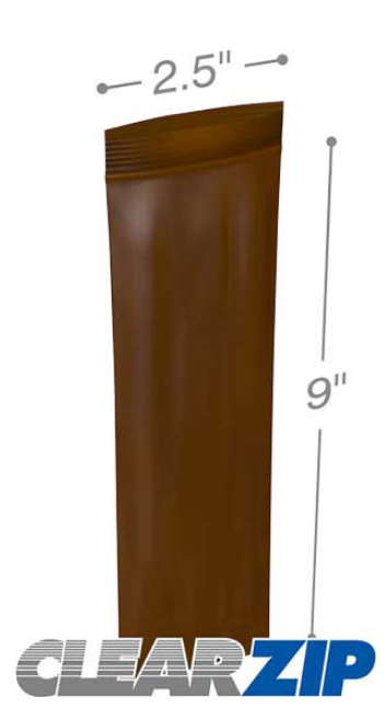 AmberClearzip Lock Top Zip Bags