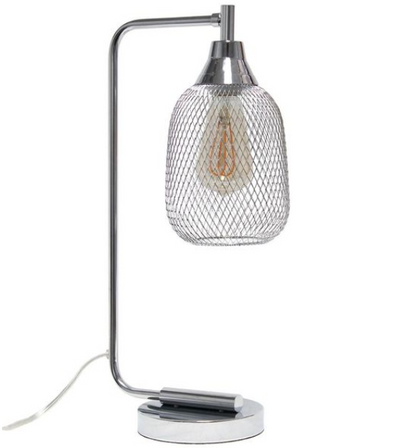 Lalia Home Industrial Mesh Desk Lamp