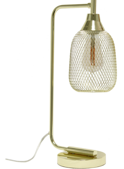 Lalia Home Industrial Mesh Desk Lamp