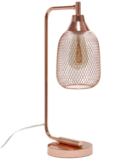 Lalia Home Industrial Mesh Desk Lamp