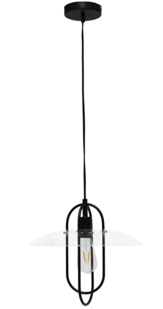 Lalia Home 1 Light Elongated Metal Pendant Light
