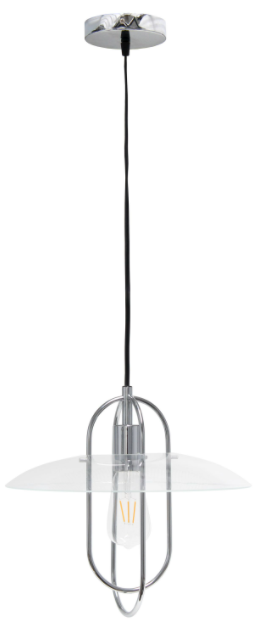 Lalia Home 1 Light Elongated Metal Pendant Light