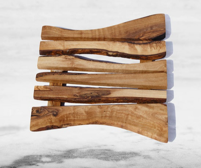 Olive Wood Trivet/Pan Coaster
