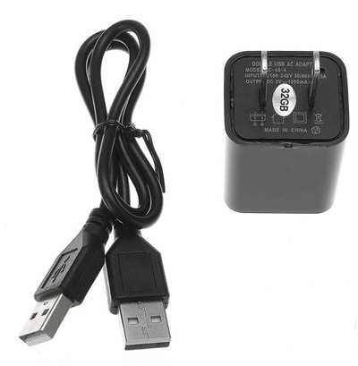 Usb Charger Hidden Spy Camera With Built In Dvr