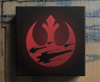 Star Wars Inspired Ceramic Coasters | By Trebreh Designs