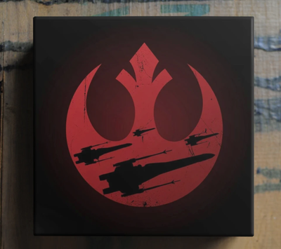 Star Wars Inspired Ceramic Coasters | By Trebreh Designs