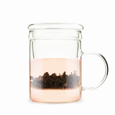 Blake Glass Tea Infuser Mug By Pinky Up