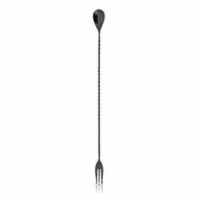 Gunmetal Trident Barspoon By Viski