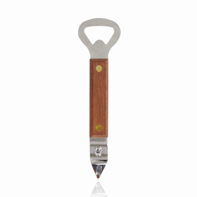 Church Key Wood Handle Bottle Opener