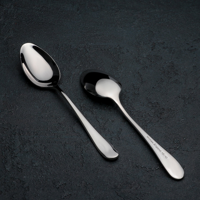[ Set of 24 ] DINNER SPOON 8" | 21 CM WHITE BOX PACKING