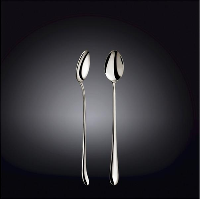 [ Set of 24 ] LONG DRINK SPOON 7.75" | 19.5 CM WHITE BOX PACKING