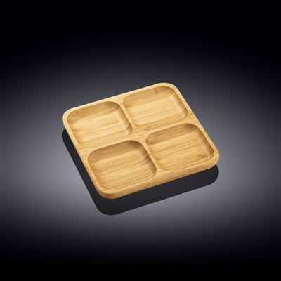 [ Set of 8 ] SQUARE DIVIDED DISH 8.5" X 8.5" | 22 X 22 CM
