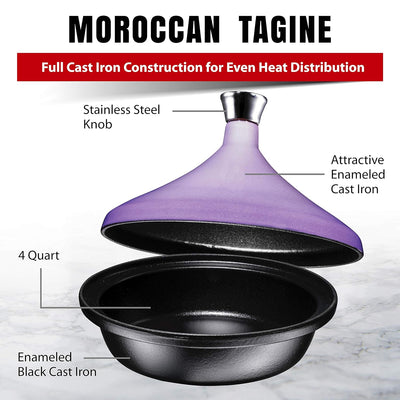 Cruset Tangine/All Clad Tagin for Tajine Dish All Clad 4-Quart Cooking Pot. Small Moroccan Tagine Le Creuset. Tagines Pots with Silver Diffuser